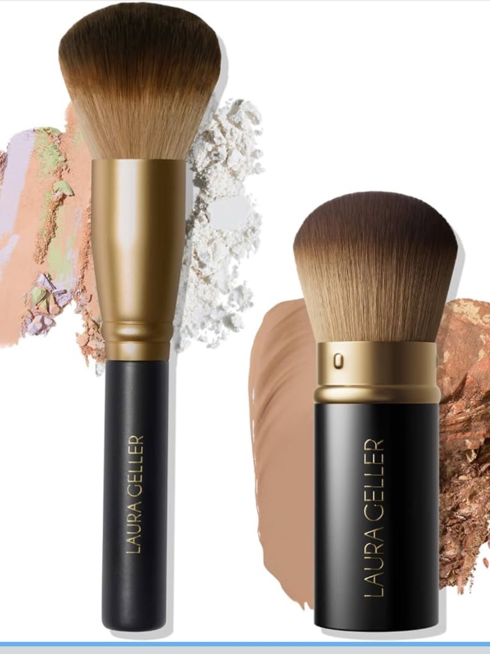 LAURA GELLER Makeup Brushes - Blending Beauties Two-Piece Set